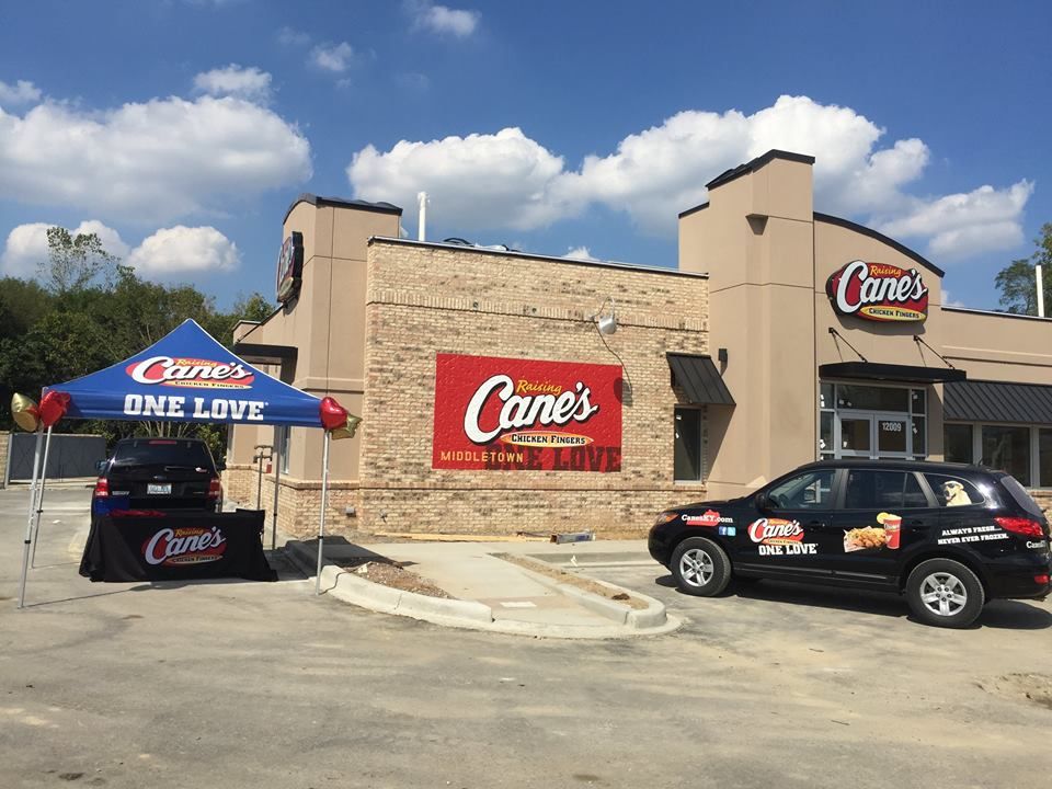 Raising Cane's is opening in Middletown Louisville Family Fun